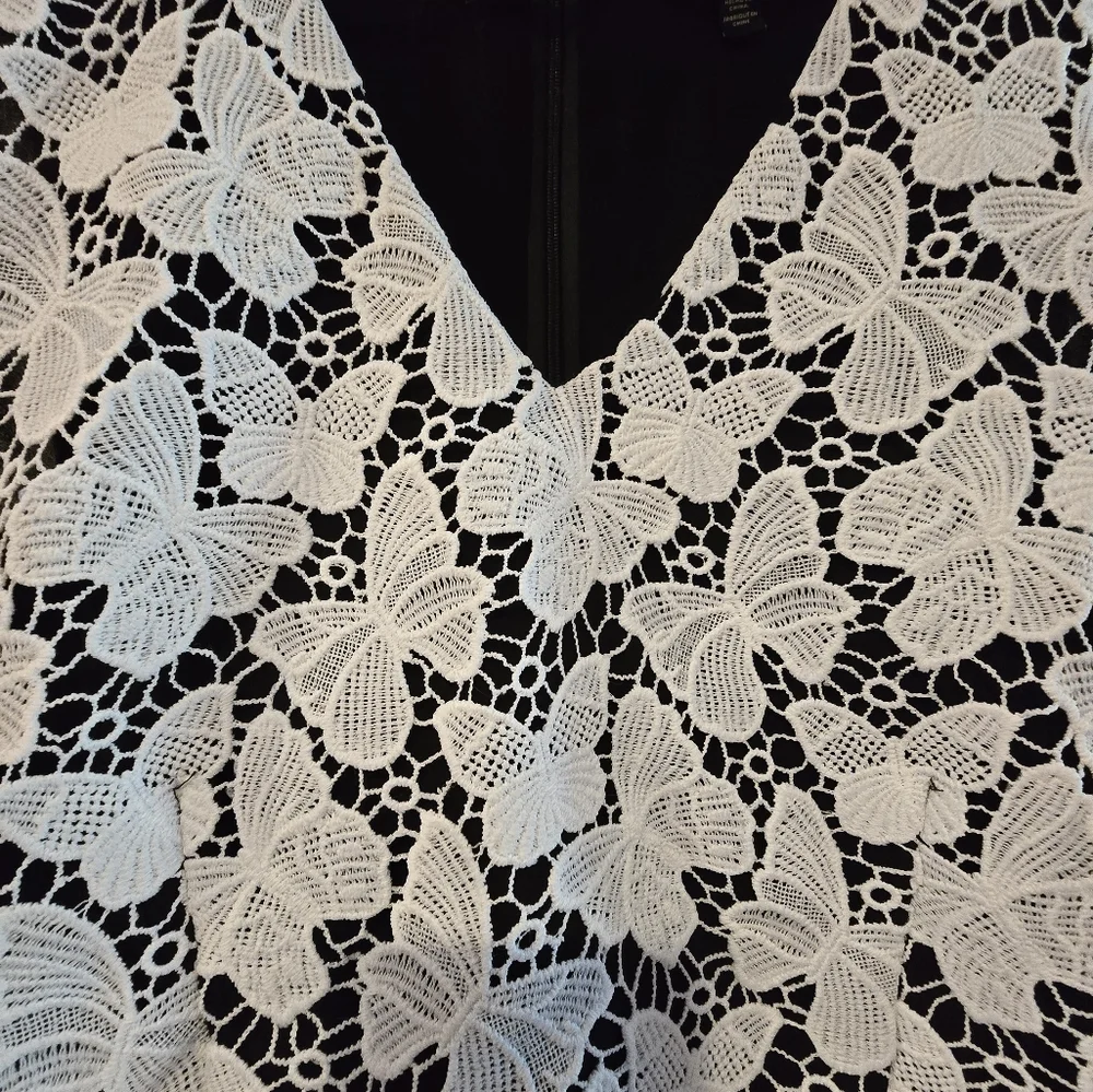 Butterfly Lace Blouse - Picture 2 of 4